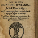 Llibro de Emanuel d'Aranda - siglo XVII