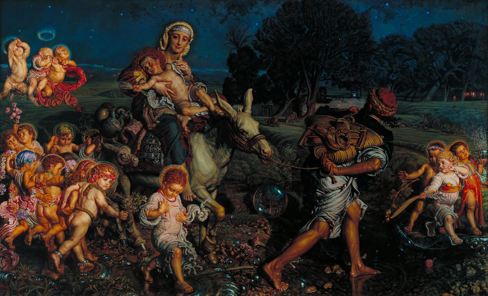 William Holman Hunt - El Triunfo de los Inocentes