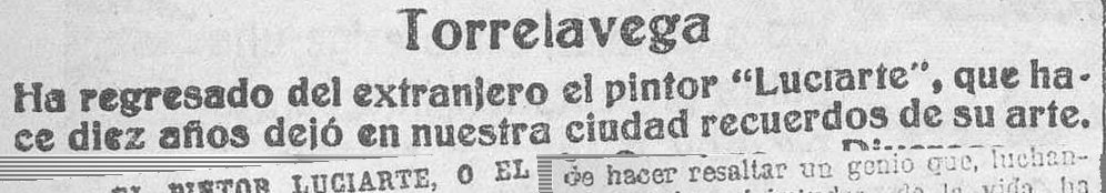 Recortes de El Cantábrico - 1932